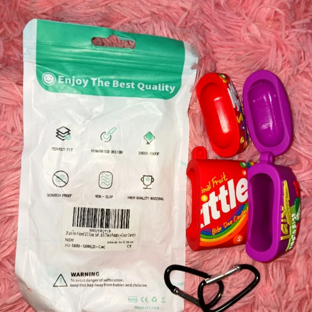 2 - PACK AIRPOD CASE (Takis + Skittles) Airpods (1st & 2nd Generation only)